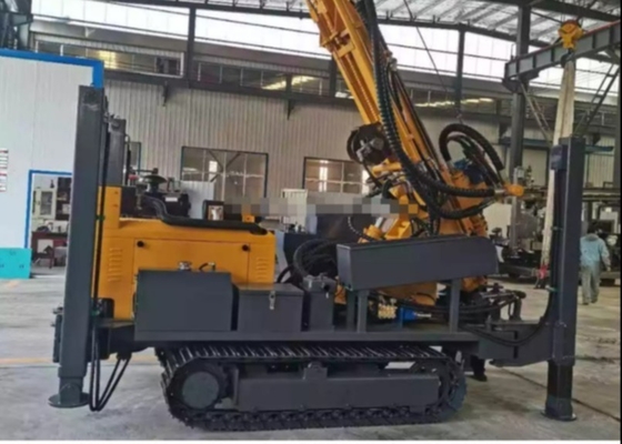 تفجير هوائي كبير 260 متر حفر آبار المياه العميقة مع ضاغط الهواء ومضخة الطين BW 250