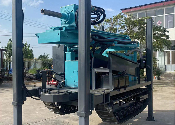 260m كبير الروائية الزحفية تركب حفر 77kw للعمل الحفر البئر المياه