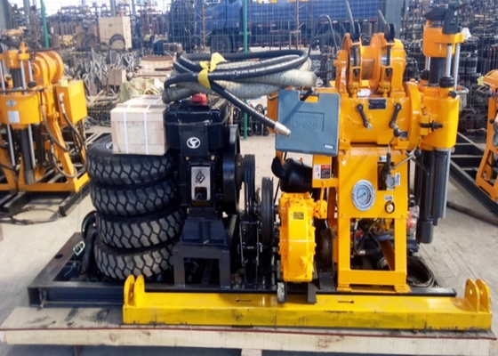 GK 200 الأساسية أخذ العينات الاستكشاف العمودي آلة الحفر الجيولوجي المحمولة