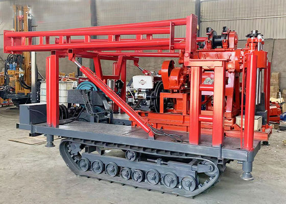 محرك الديزل آلة حفر عينات التربة / محرك حفر الهندسة 600kg