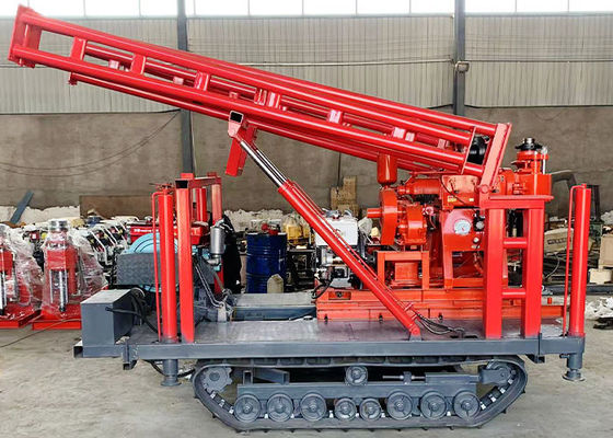 GK 200 الهندسة اختبار التربة حفر آلة 254mm قطر الثقب