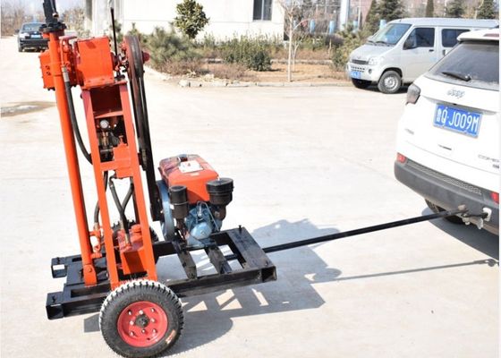 عينة صغيرة الهيدروليكية 50m 5.7KW محطة حفر النواة ST 50