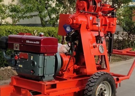 حفر التنقيب XY-1 لاختبار التربة 100m عمق 42mm قطر العمود