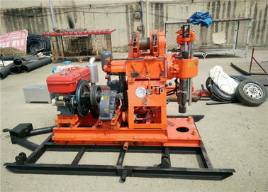 حفر آبار المياه الصغيرة حفر / XY-1A الصخور المحمولة آلات الحفر