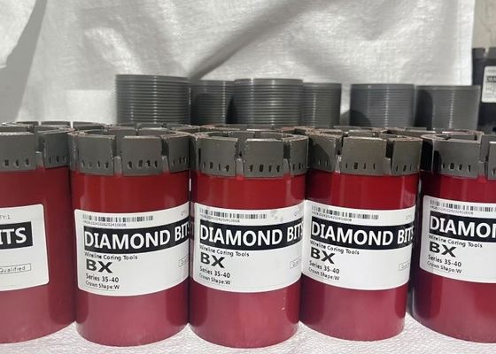 NX BX حفرة الماسية المغطاة للقلب للعينات جمع القلب السلكي