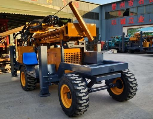 إفريقيا ST260 نوع الإطارات حفر مع مضخة الطين / ضاغط الهواء