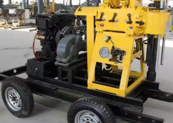 آلة حفر اختبار التربة XY-1A 150m عمق 42mm / 50mm عصا