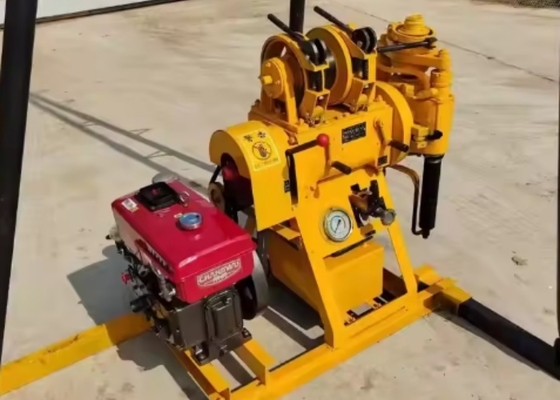 XY-1A محرك الحفر اختبار التربة 150m عمق 18hp