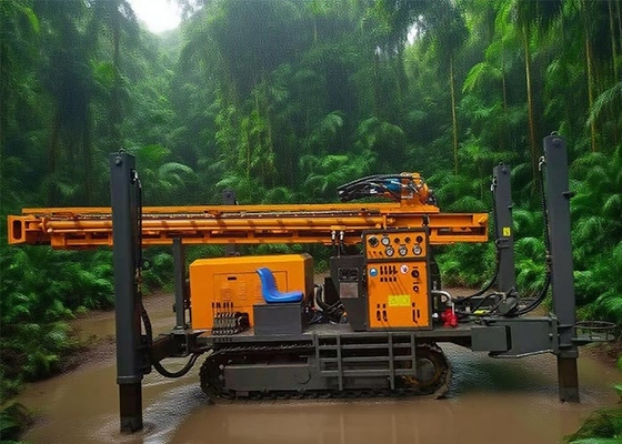 اللون الأصفر ST-300 معدات الحفر الصخرية DTH الطريقة المزدوجة للطين