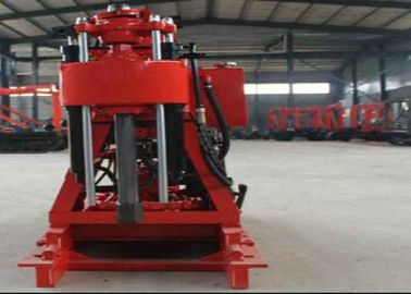 200 متر عمق مقطورة مثبتة أجهزة حفر حفر للتعدين 220V / 380V