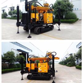 200m العمق شنت حفارات الحفر ، آلة Borewell المياه مع ضاغط الهواء