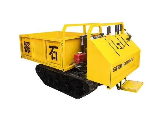 1.5Ton ميني المطاط المسار الناقل الناقل شاحنة قلابة