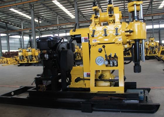 جهاز حفر آبار المياه الهيدروليكية المحمولة Borewell 200m