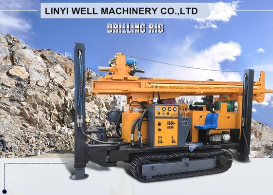 جهاز حفر آبار المياه 92kw 300m 140mm Dia