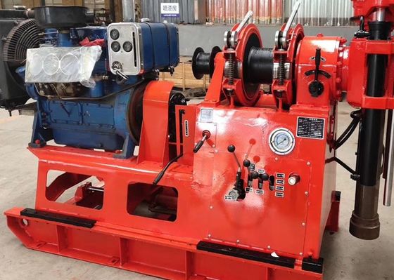 بئر صغير جيولوجي روك 15kw جهاز حفر آبار المياه المحمولة