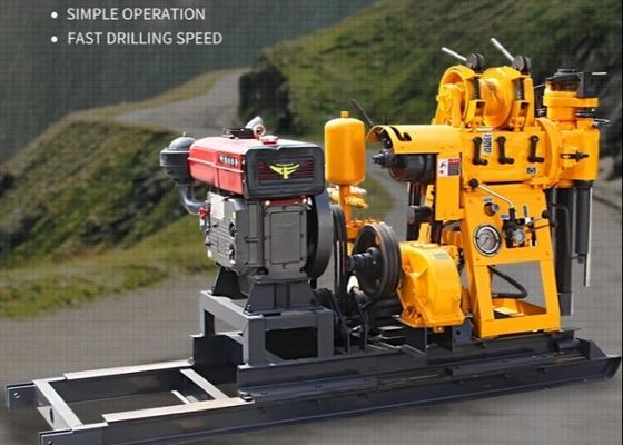 15KW المحمولة الديزل بئر جهاز حفر آبار المياه الصغيرة