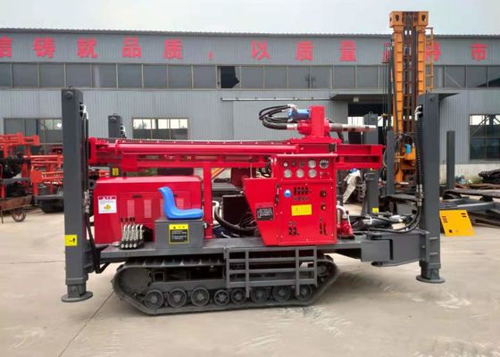 ST350 الكبيرة الزحف حفر حفر جهاز حفر مع قطر مخصص والأنابيب 76mm