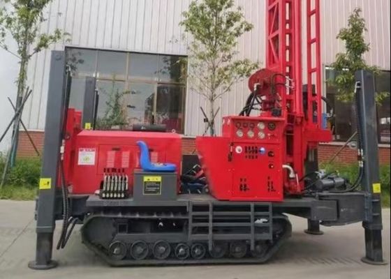 جهاز حفر Dth محرك ديزل 180m مثبت على الزاحف
