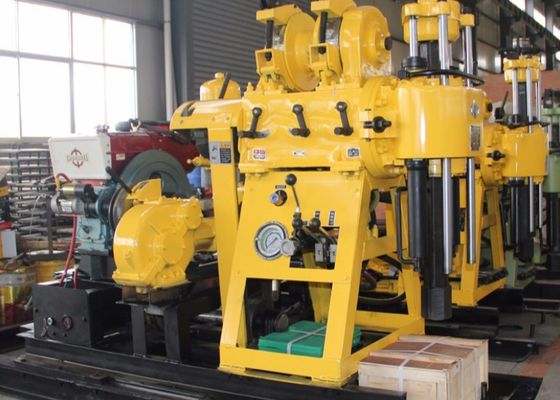 التحقيق الهندسي للمياه بئر 15kw المحمولة آلة الحفر الأساسية