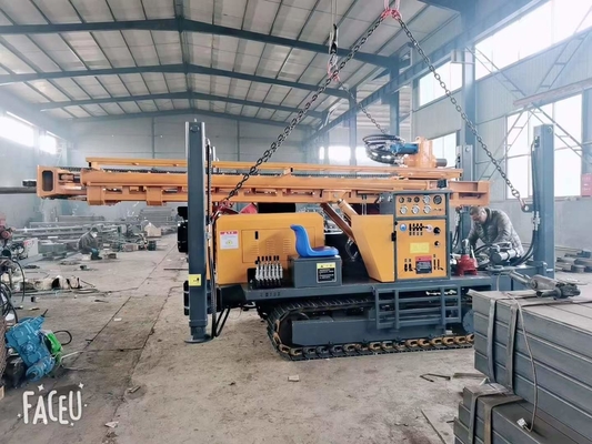 جهاز حفر المياه المثبت على الشاحنة الماسية كور ديزل 200 متر