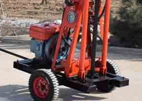 St 50 OEM جهاز الحفر الهندسي اختبار التربة مع عجلات