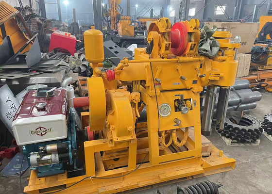 جهاز حفر الآبار المائية Gk 200 لجمع العينات عجلات 295mm مثبتة