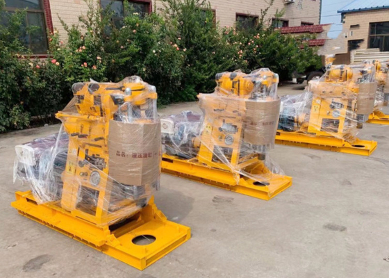 استكشاف التعدين 150 متر عمق مع BW 160 مضخة الوحل محركات الحفر