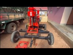 100-150 متر حفر البئر المياه جهاز حفر أوتم محمول هيدروليكي حفر ضحل