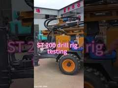 St200 حفر الجهاز الهوائي الديموماتيكي الصخرة القابلة للانفجار حفرة المياه العميقة