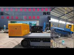 نقدم لك مجموعة مسارات فولاذية عالية القوة من الشركة المصنعة للمعدات الأصلية (OEM) لآلة الحفر الدورانية الهيدروليكية