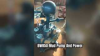 مضخة الطين BW850: حل قوي لنقل الملاط