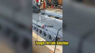 هيكل سفلي مجنزر 3 طن متري سهل النقل